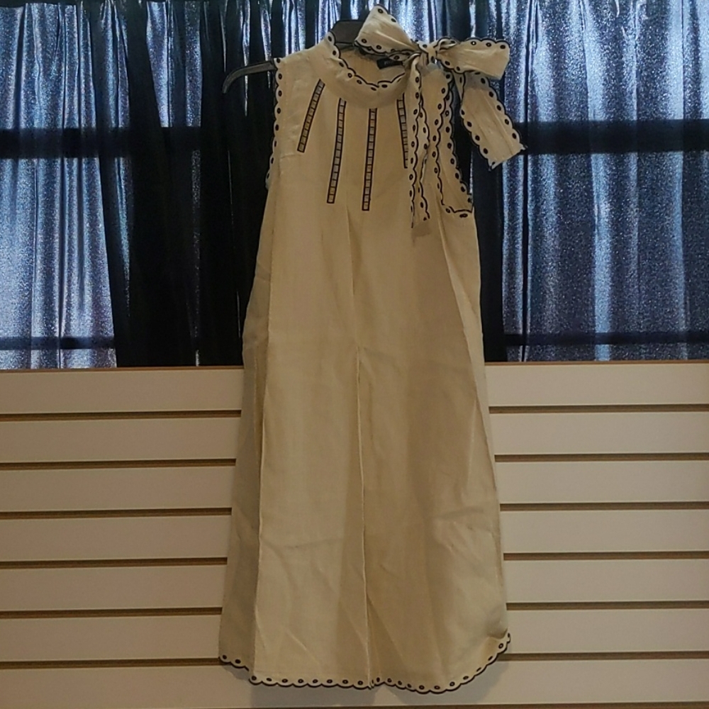 Women's Max and Co. Round Neck Sleeveless Dress